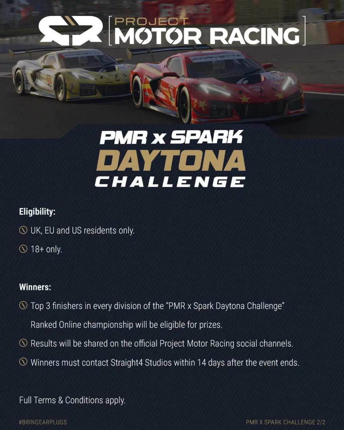 PMR x Spark Daytona Challenge