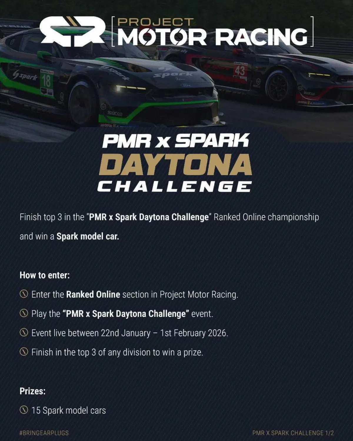 PMR x Spark Daytona Challenge (2)