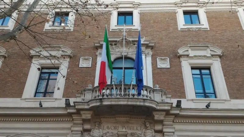 Sede del Ministero delle infrastrutture e dei trasporti a Roma