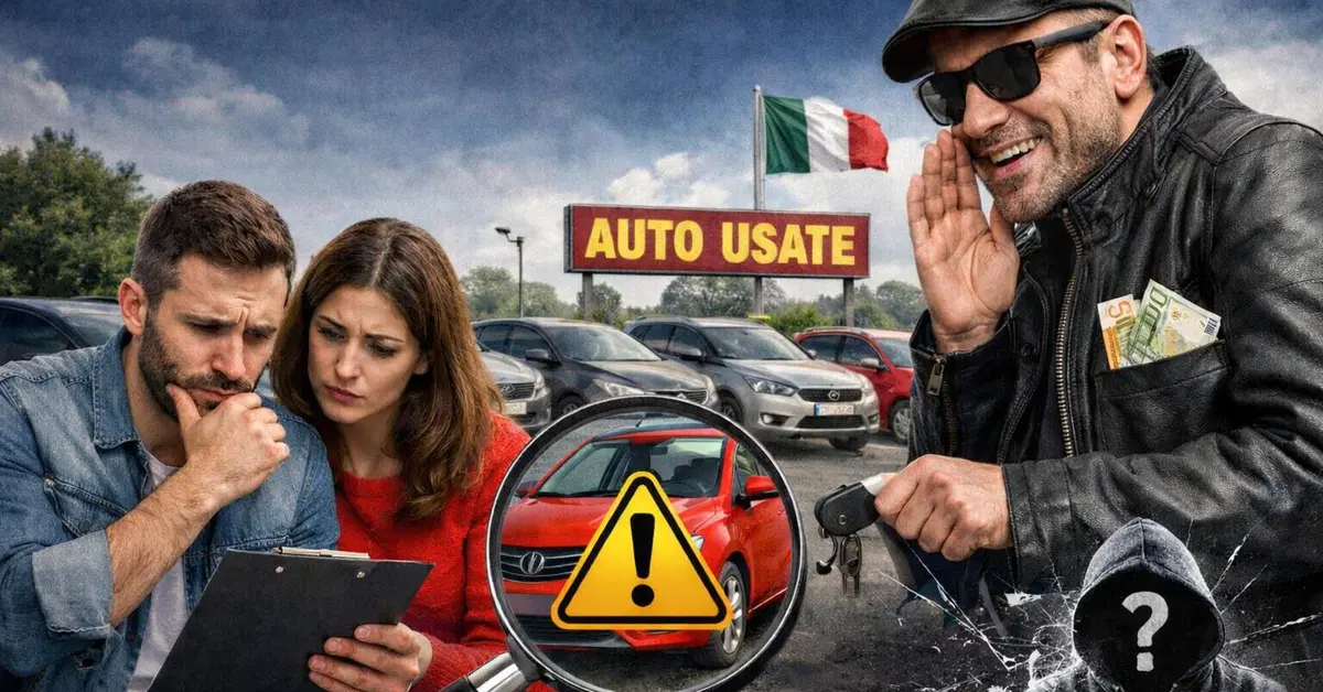 Comprare un'auto usata in Italia? Quasi 7 italiani su 10 temono la truffa 