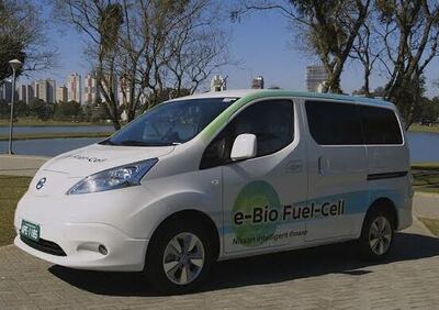 Nissan: svelato il prototipo del primo veicolo Fuel-Cell a bio-etanolo