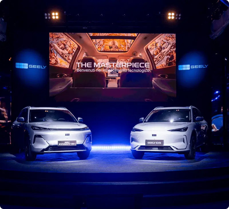 Presentazione italiana delle Geely EX5 e Starray EM-i Super Hybrid