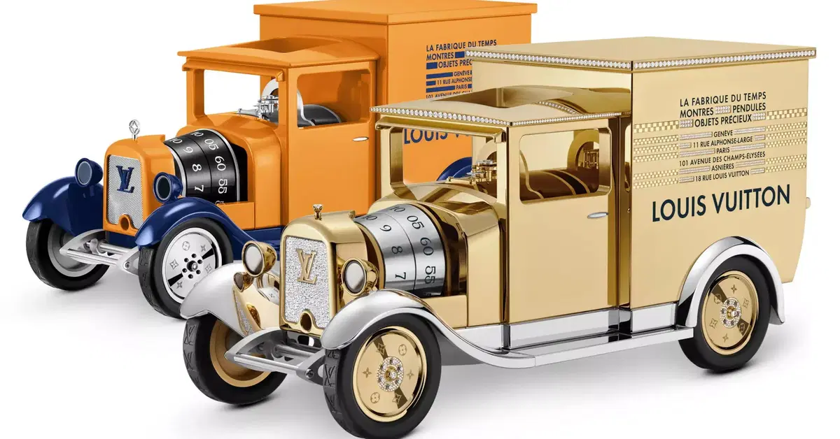 Louis Vuitton Camionnette: l&rsquo;orologio da tavolo a forma di camion costa pi&ugrave; di un&rsquo;auto sportiva