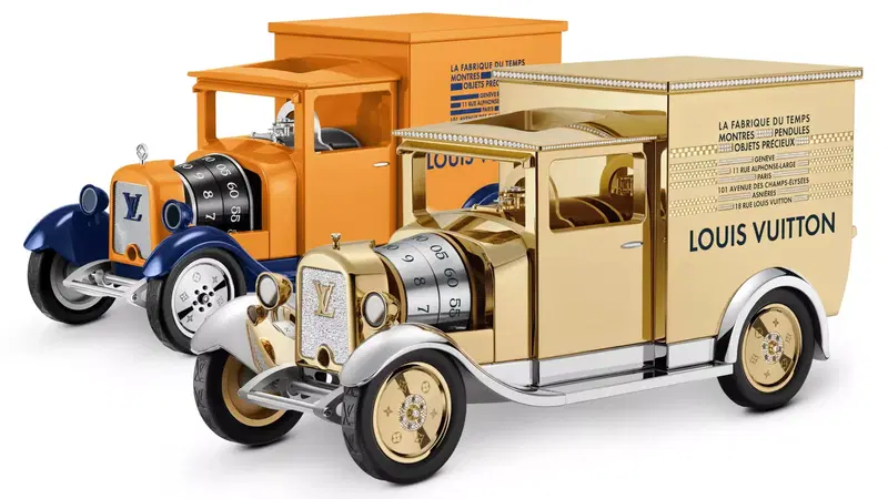 Louis Vuitton Camionnette: l&rsquo;orologio da tavolo a forma di camion costa pi&ugrave; di un&rsquo;auto sportiva