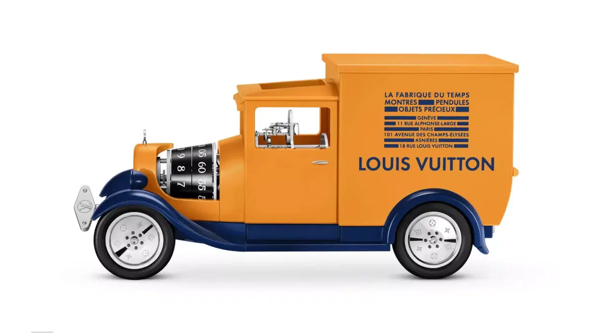 Louis Vuitton Camionnette: l’orologio da tavolo a forma di camion costa più di un’auto sportiva (5)