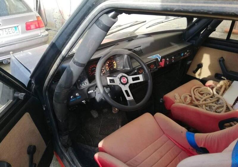 Abarth Fiat Ritmo Abarth 125tcd'epoca del 1982 a Canicatti'