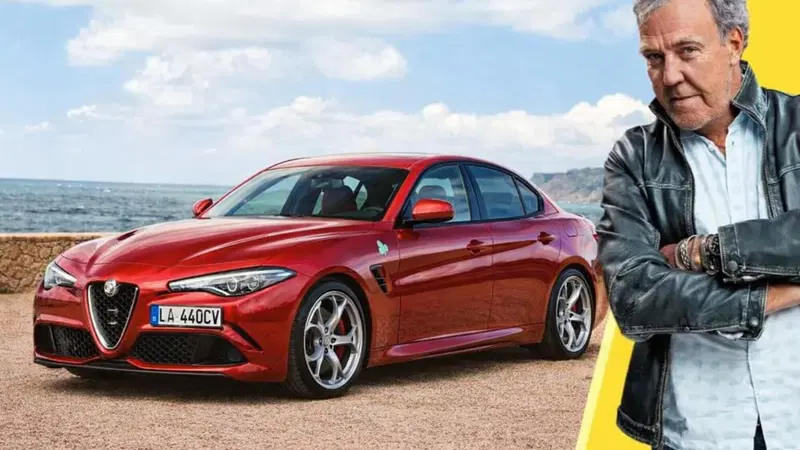 Jeremy Clarkson boccia le auto moderne ma salva l'Alfa Romeo Giulia: "Meglio lei di una scatola cinese"