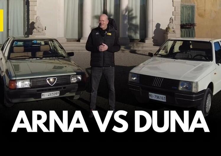 Alfa Romeo Arna vs Fiat Duna: la sfida tra le auto più discusse degli anni ’80 [VIDEO]