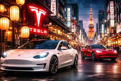 L'ultima vittoria di Tesla: cos&igrave; le auto di Musk fanno breccia in Giappone