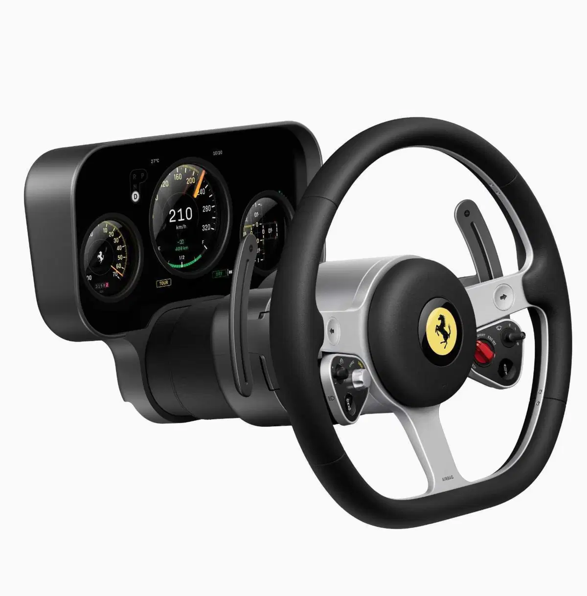 Ferrari Luce: gli interni della nuova elettrica, disegnati dall'ex designer di Apple Jony Ive [VIDEO]