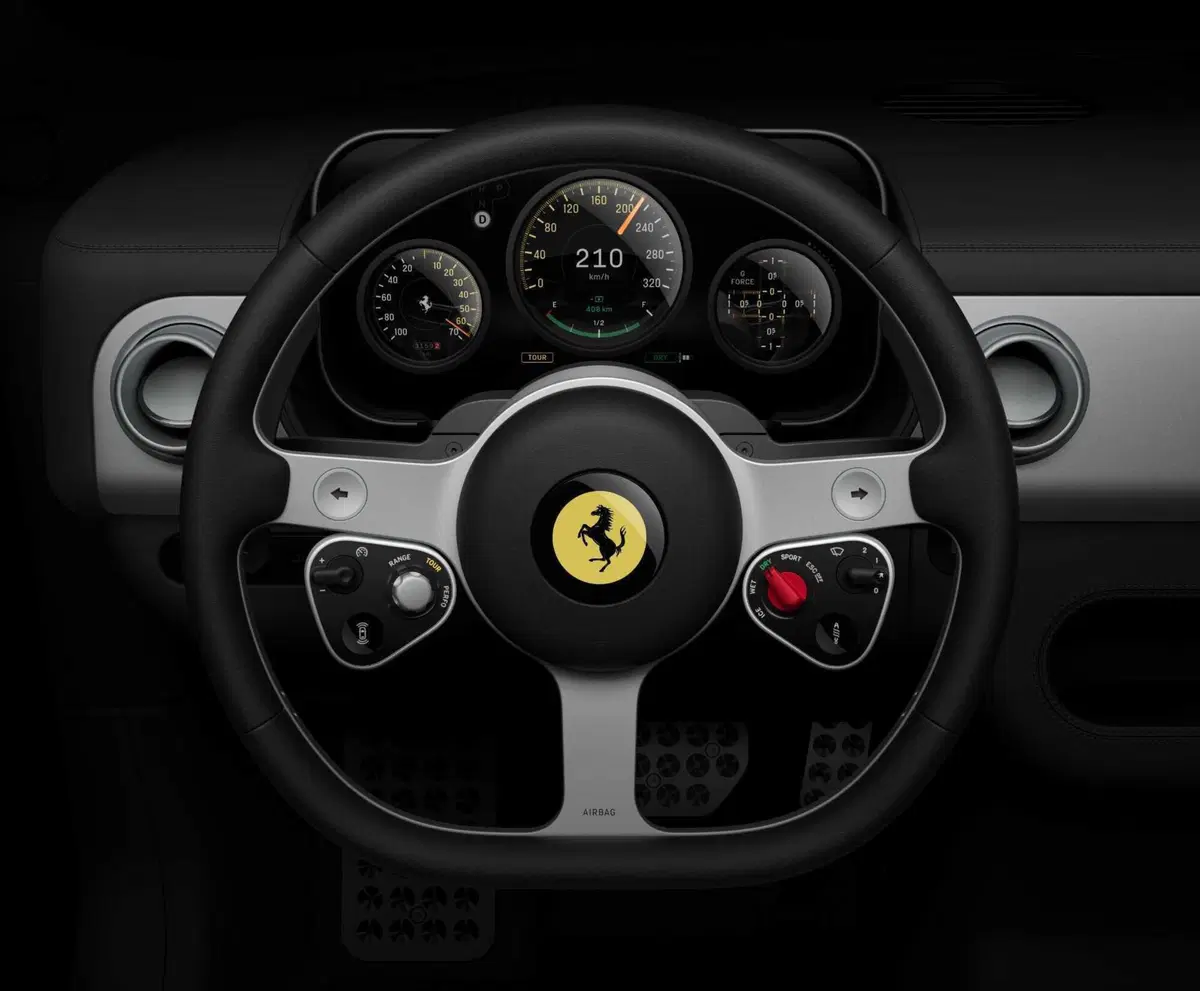 Ferrari Luce: gli interni della nuova elettrica, disegnati dall'ex designer di Apple Jony Ive [VIDEO] (3)