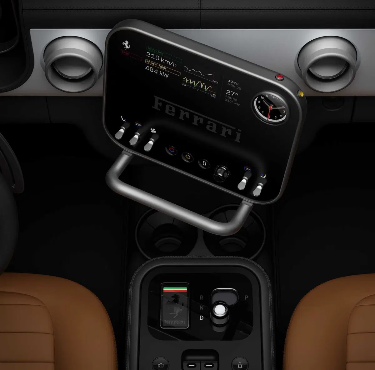 Ferrari Luce: gli interni della nuova elettrica, disegnati dall'ex designer di Apple Jony Ive [VIDEO] (5)