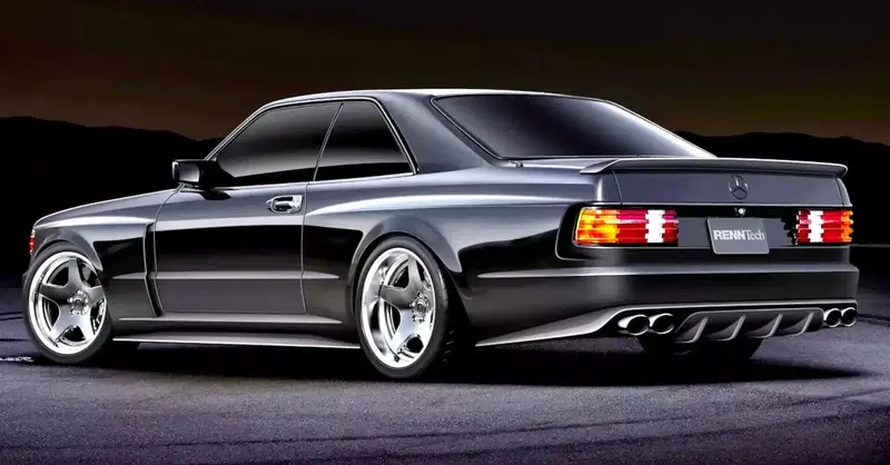 Renntech SEC V12 Sledgehammer: il restomod Mercedes con motore da supercar e solo 12 esemplari nel mondo
