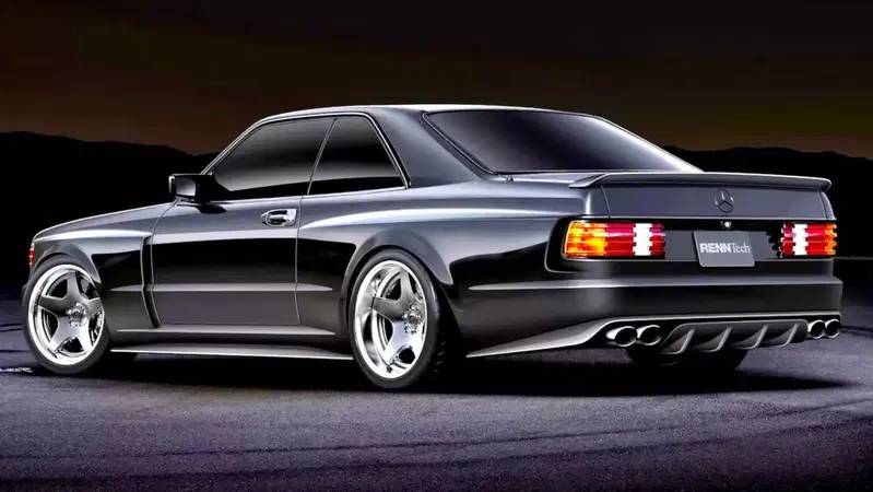 Renntech SEC V12 Sledgehammer: il restomod Mercedes con motore da supercar e solo 12 esemplari nel mondo