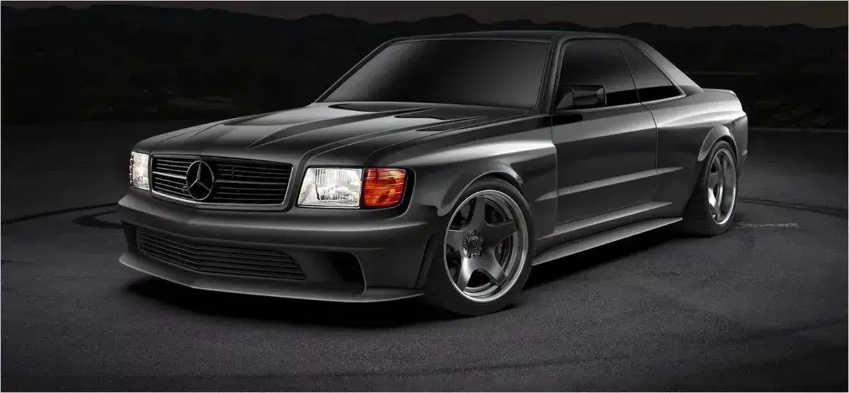 Renntech SEC V12 Sledgehammer: il restomod Mercedes con motore da supercar e solo 12 esemplari nel mondo (2)