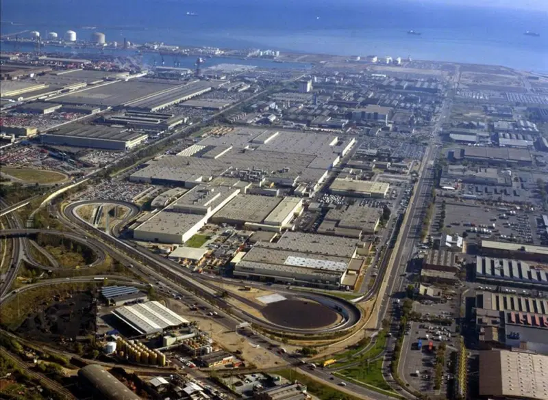 L'ex stabilimento Nissan di Barcellona