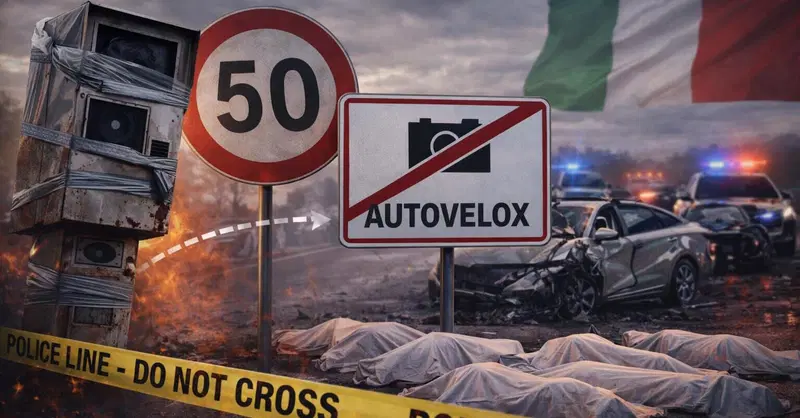 Autovelox: 3 su 4 fuorilegge, ma li rimuovereste con 9 morti al giorno sulle strade italiane?