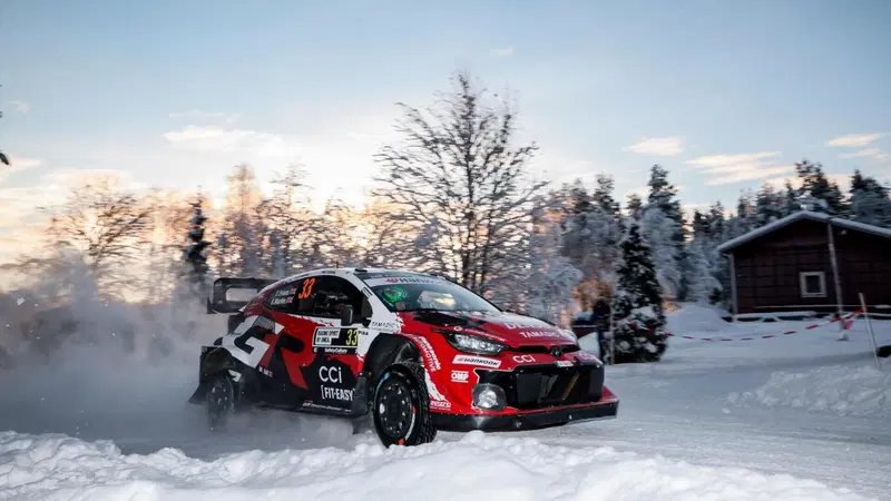 WRC26 #02 Sweden. Elfyn Evans primo violino nel quartetto Toyota [GALLERY]