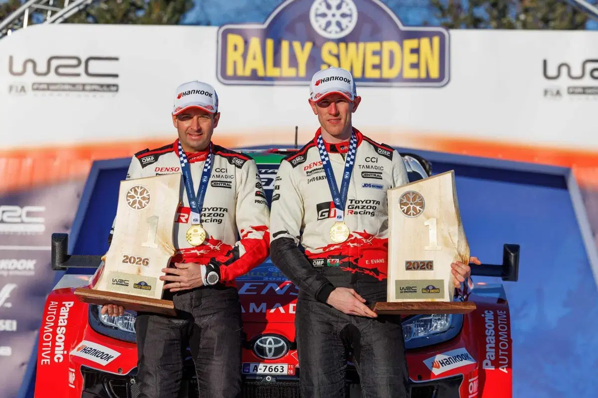 WRC26 #02 Sweden. Elfyn Evans primo violino nel quartetto Toyota [VIDEO] (2)