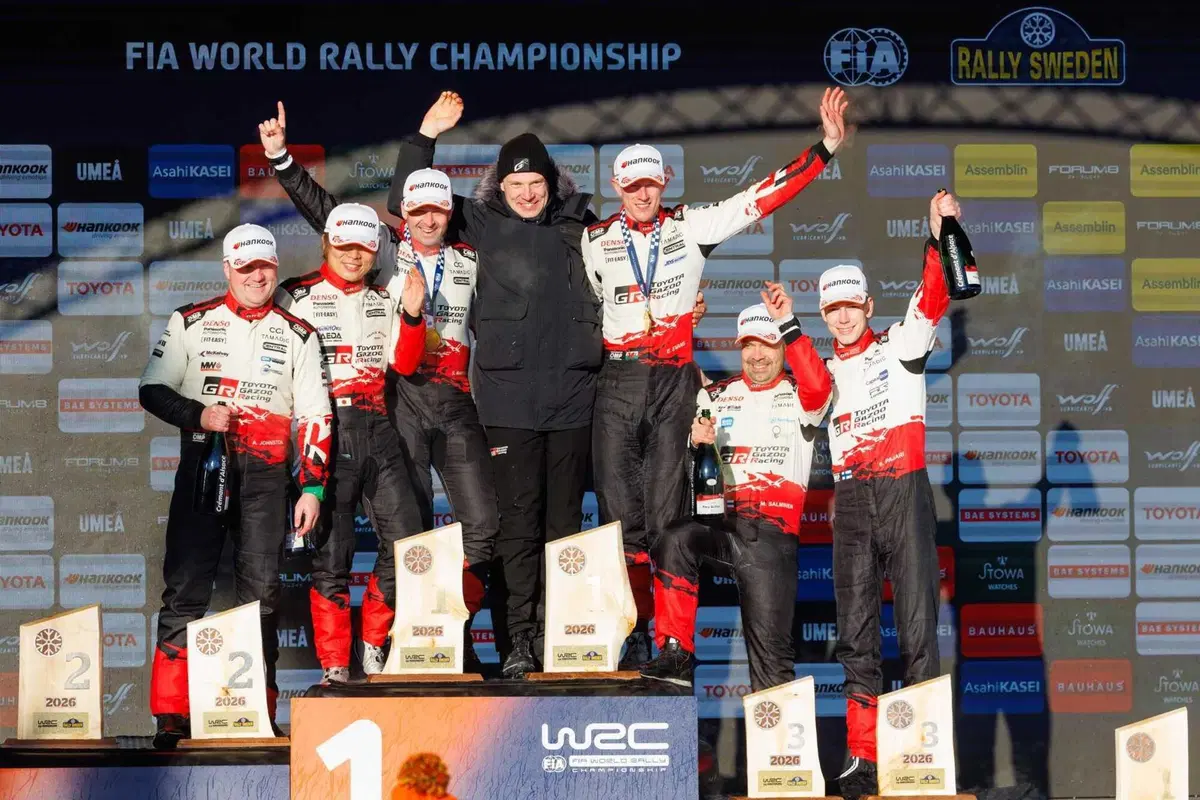 WRC26 #02 Sweden. Elfyn Evans primo violino nel quartetto Toyota [VIDEO]