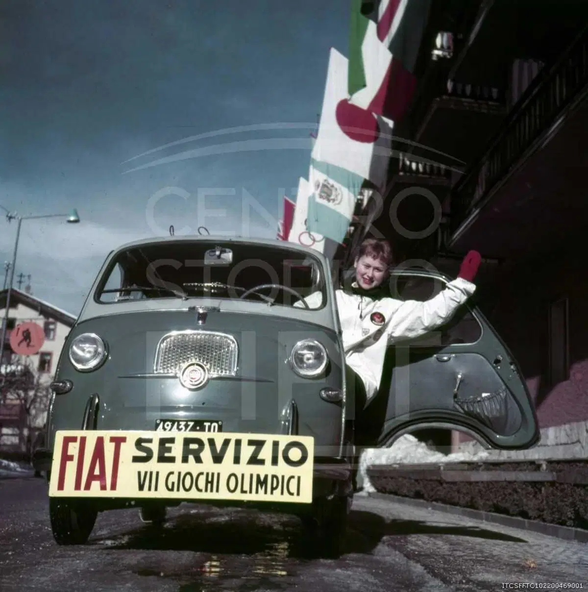 Fiat 600 Multipla: la prima auto ufficiale dei Giochi Olimpici Invernali (3)