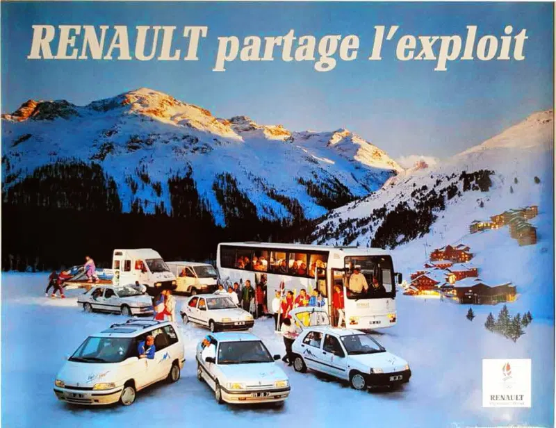 La gamma Renault "Olympique 92" per i Giochi di Albertville