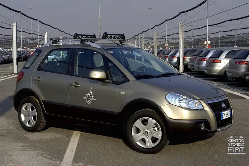 Fiat Sedici 4x4 utilizzata come auto ufficiale per le Olimpiadi Invernali di Torino 2006
