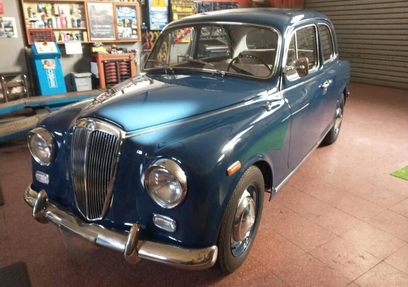 Lancia Appia II Serie C10Sd'epoca del 1958 a Cologno Monzese