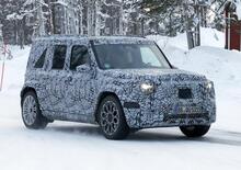 Mercedes: prime foto del prototipo della Baby G elettrica (e forse anche benzina)