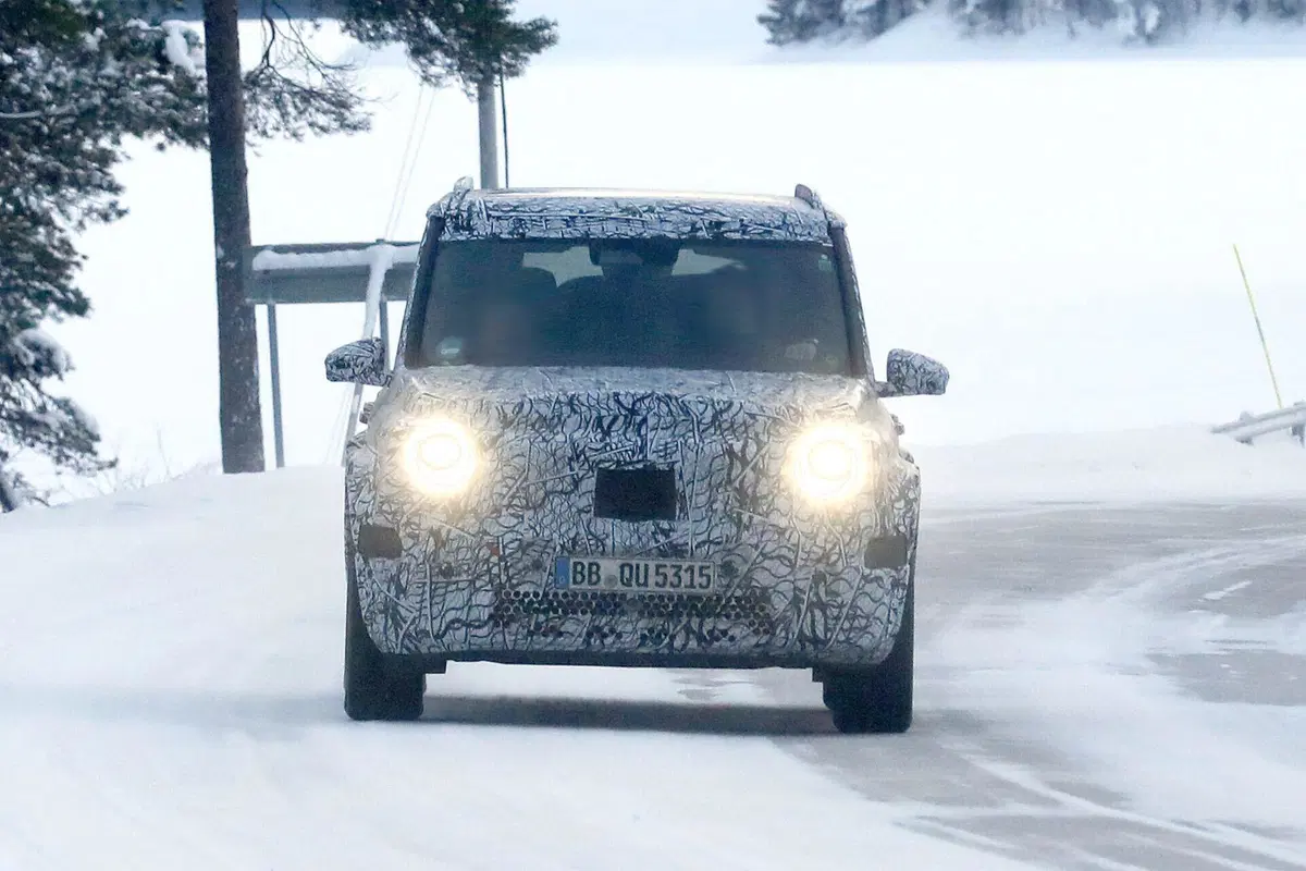 Mercedes-Benz Mini G: prime foto del prototipo della Baby G elettrica (e forse anche benzina)
