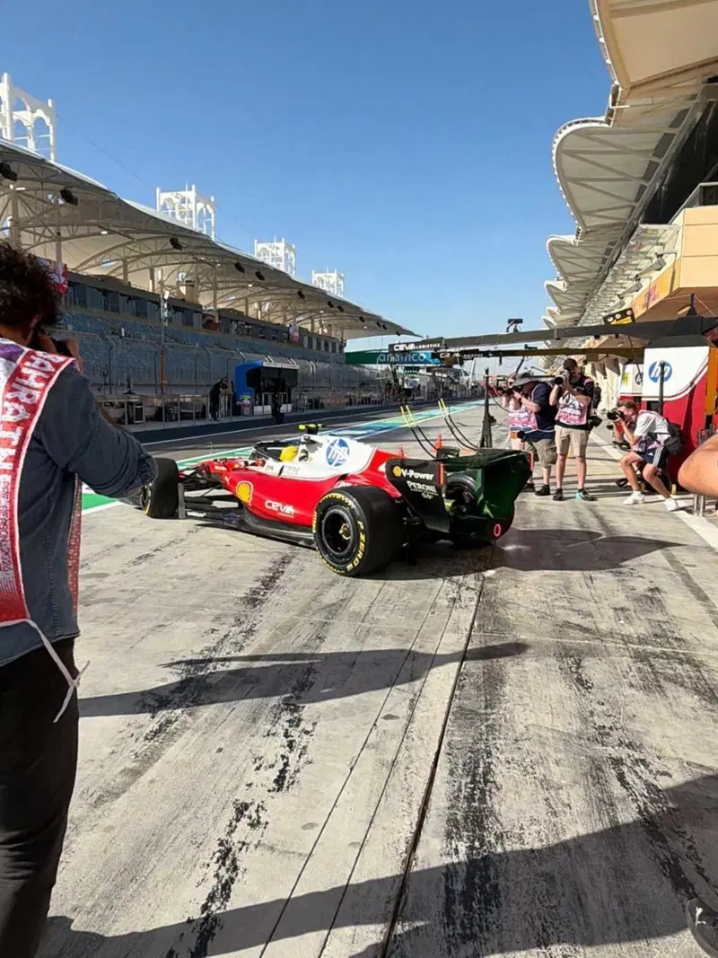 Flow Viz sulla Ferrari SF-26