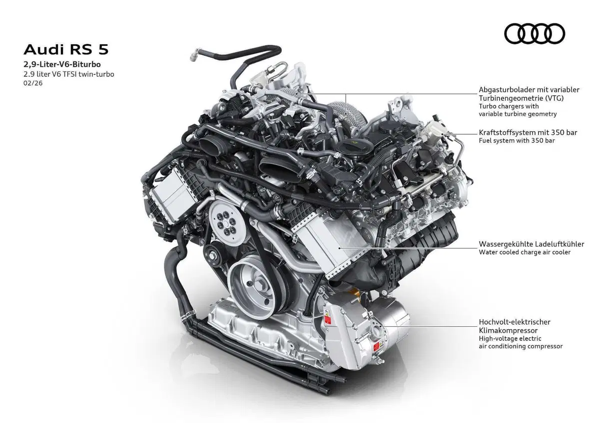 Audi RS5: prestazioni al limite con il V6, ma la sfida con BMW non è sui cavalli...ma sul peso (13)