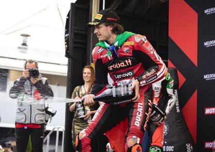 Nicolò Bulega: “Non mi aspettavo di essere così veloce sul bagnato”.