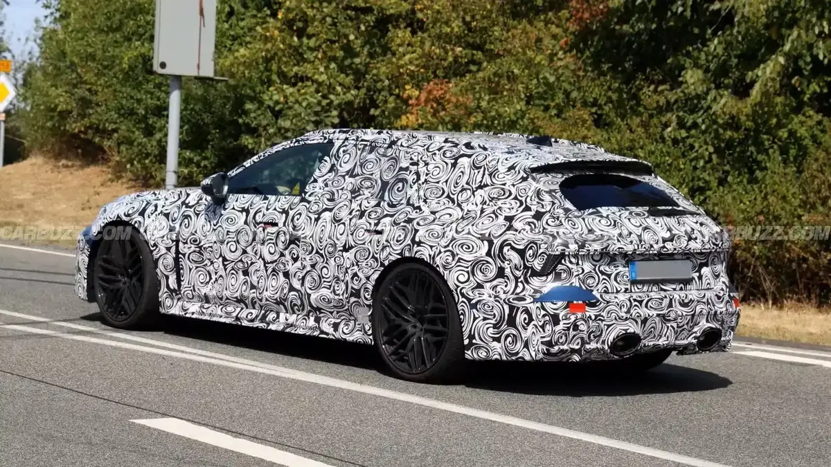Audi RS6 Avant: le foto spia della super-wagon dei Quattro Anelli in arrivo nel 2026 (4)