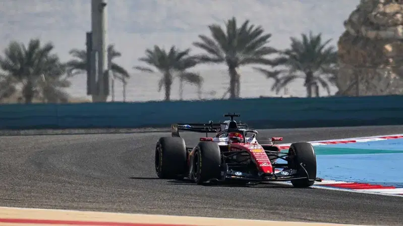 Charles Leclerc sulla sua SF-26