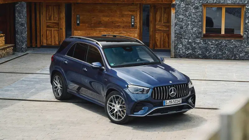 Mercedes-Benz GLE SUV AMG 53 AMG Line Premium Plus AMG Manufaktur Edition argento artico 4matic+ auto 7p.ti