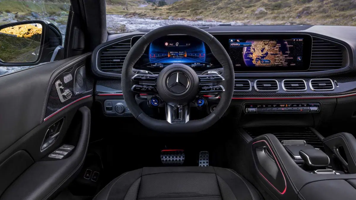 Mercedes-Benz GLE Coupé AMG 53 AMG Line Premium AMG Manufaktur Edition argento artico 4matic+ auto (10)