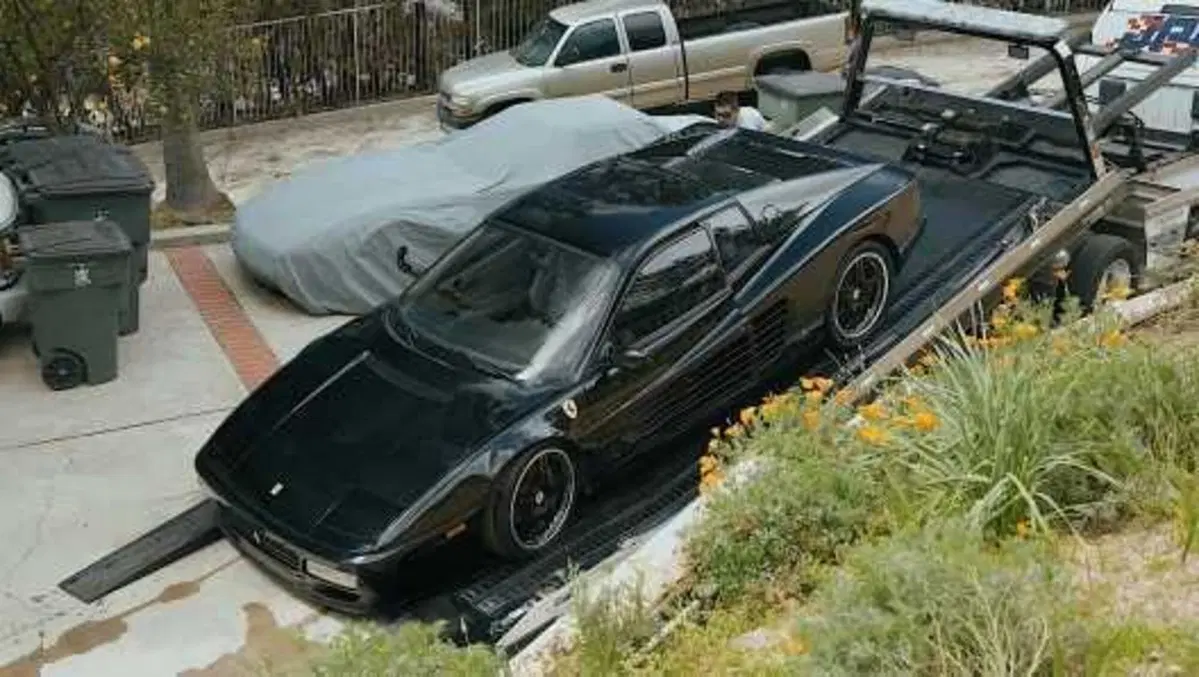 La Ferrari 512 TR di Michael Jordan ritrovata dopo 15 anni: la storia incredibile della supercar nera che nessuno osava volere (2)