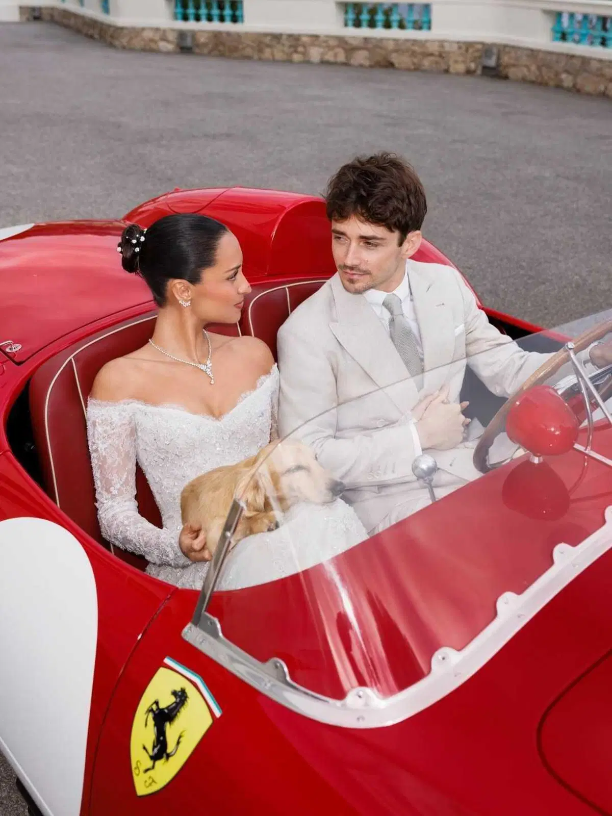 Alexandra Saint Mleux, la moglie di Charles Leclerc (3)
