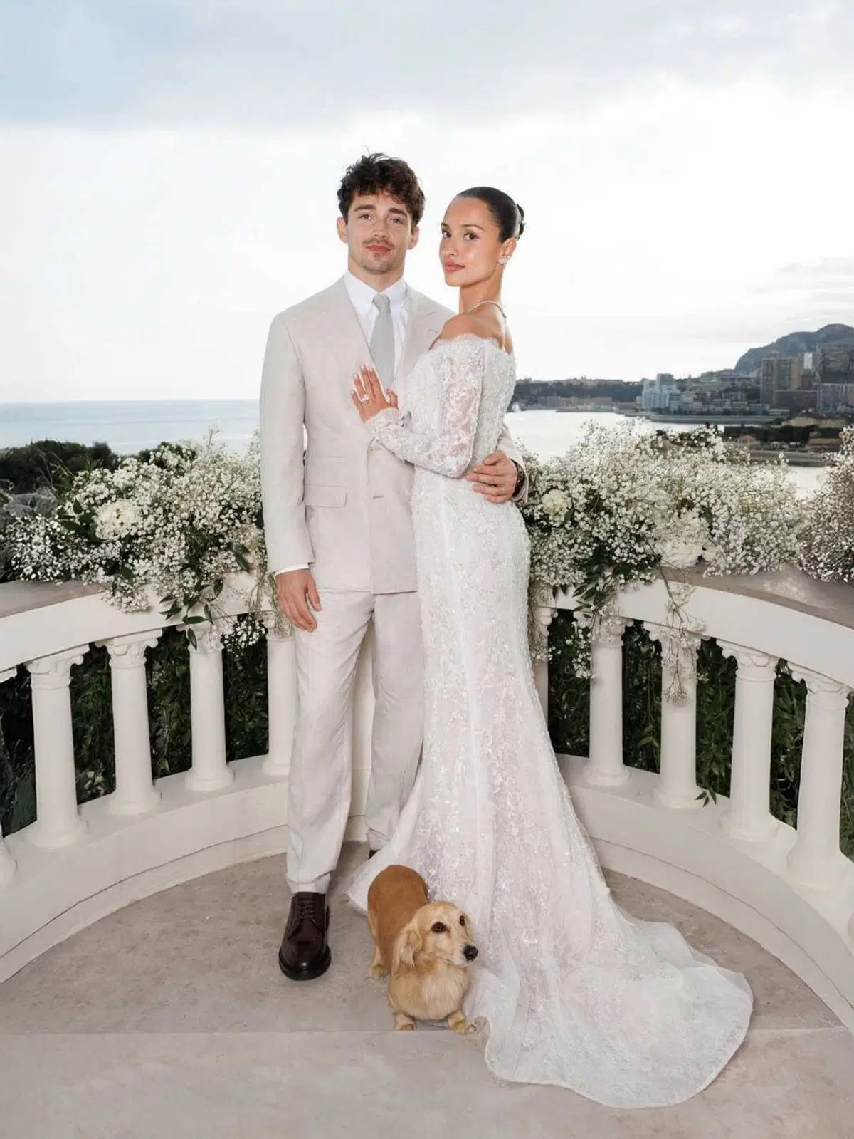 Alexandra Saint Mleux, la moglie di Charles Leclerc (2)
