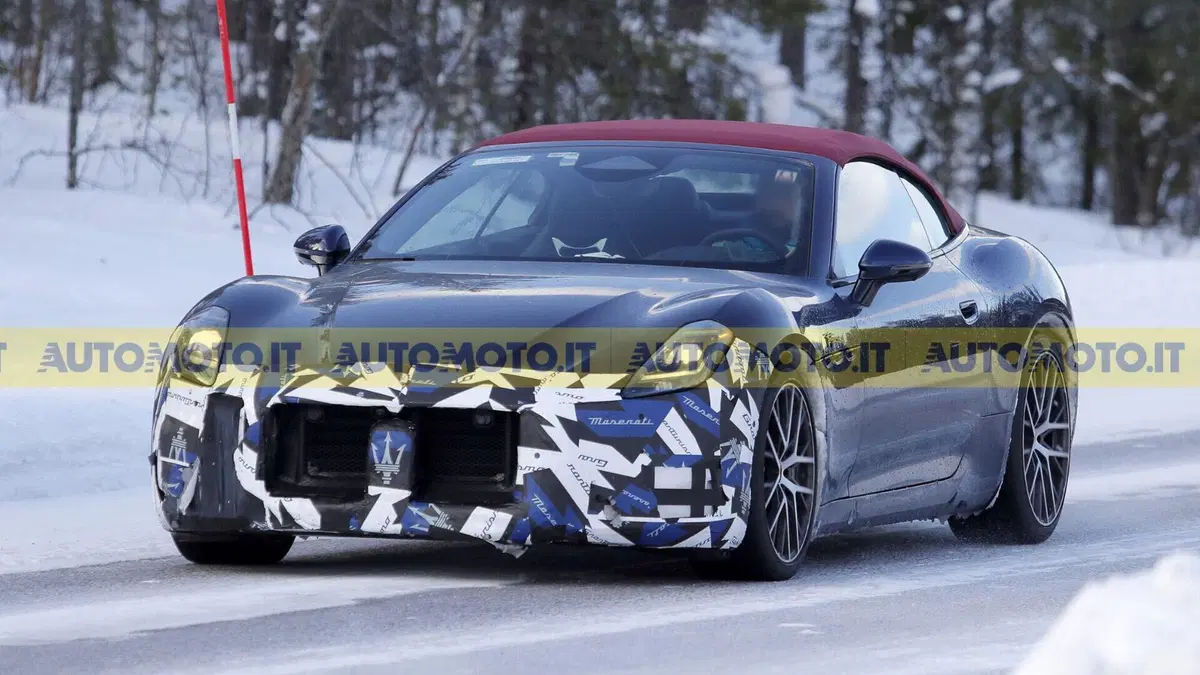 Maserati GranTurismo e GranCabrio, prototipi avvistati: le foto spia esclusive, ecco tutto quello che sappiamo (2)