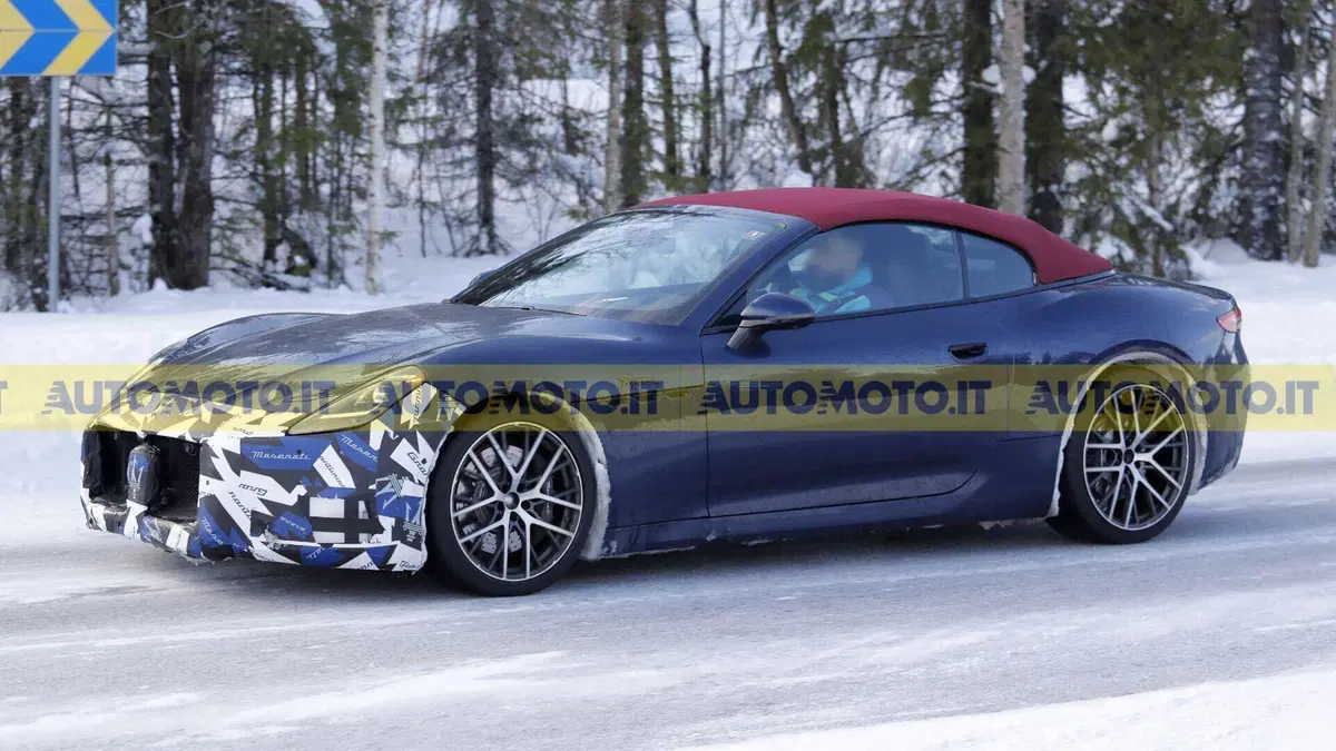 Maserati GranTurismo e GranCabrio, prototipi avvistati: le foto spia esclusive, ecco tutto quello che sappiamo (4)