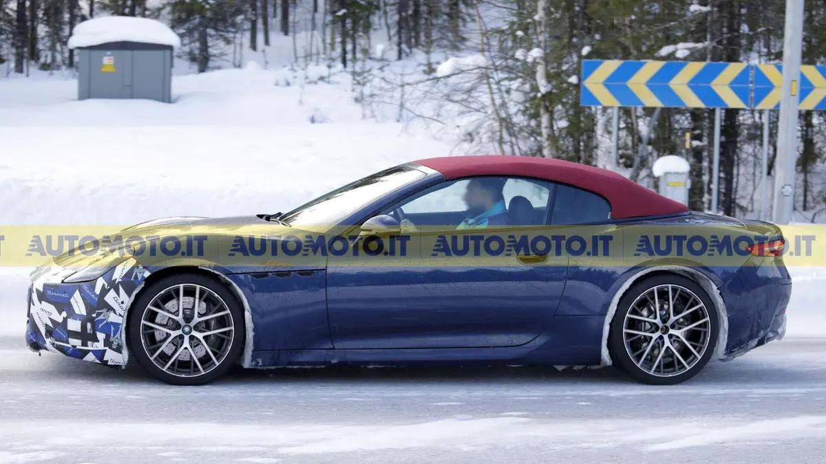 Maserati GranTurismo e GranCabrio, prototipi avvistati: le foto spia esclusive, ecco tutto quello che sappiamo (5)
