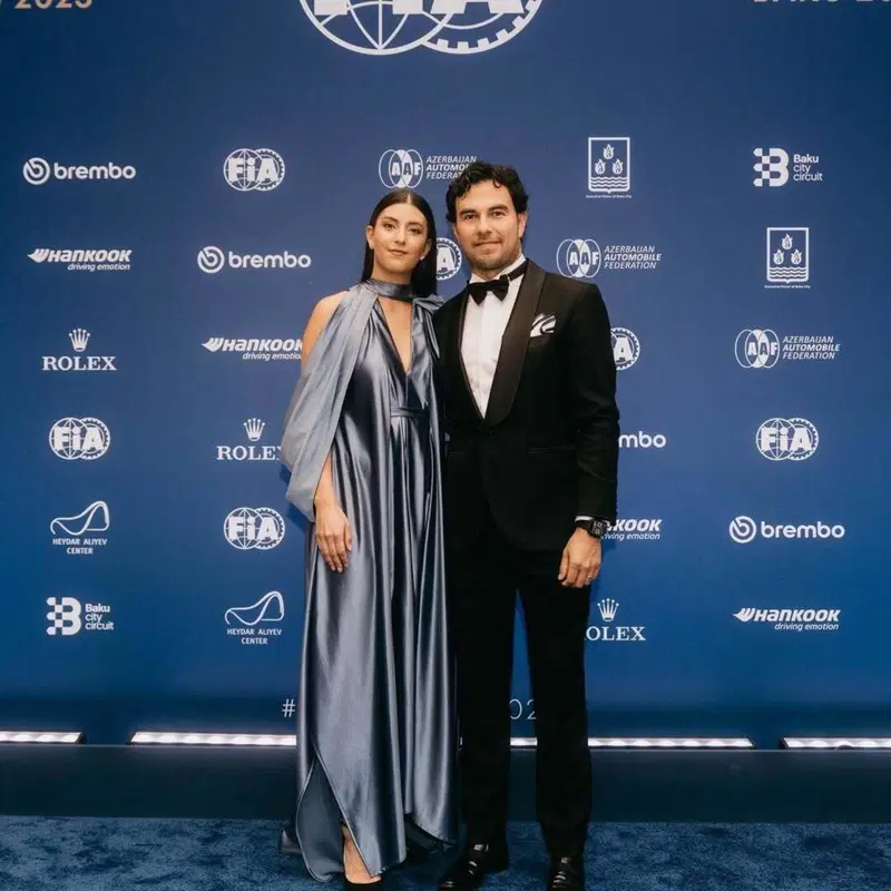 Carola Martinez moglie di Sergio Perez