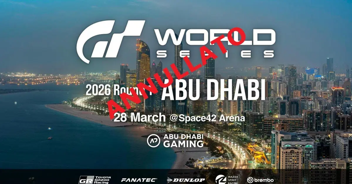Gran Turismo World Series - Annullato Abu Dhabi 