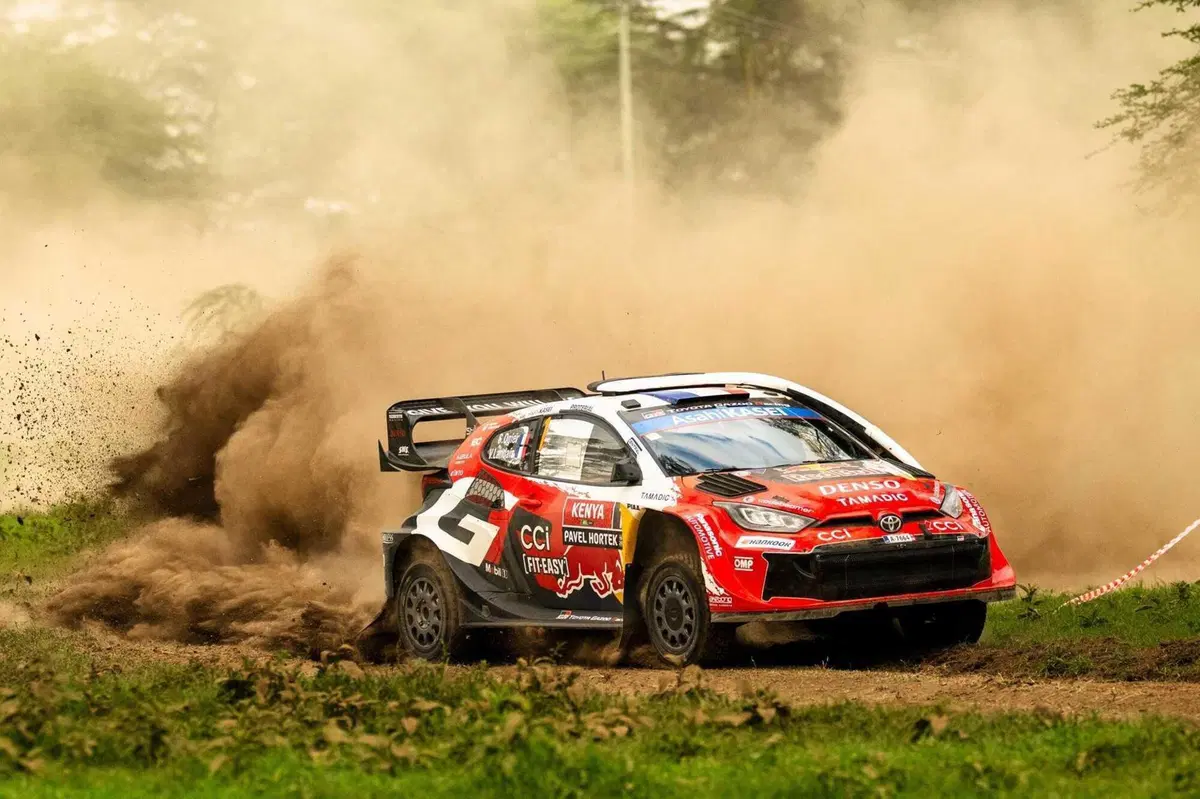 WRC26 #03 Kenya. D3. Raffica brutale di colpi di scena. Solberg e Ogier KO, Katsuta al comando (15)