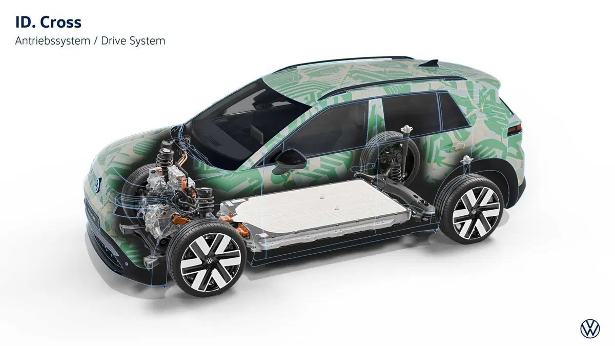 Volkswagen ID. Cross: il SUV elettrico compatto arriva su strada [VIDEO] (9)