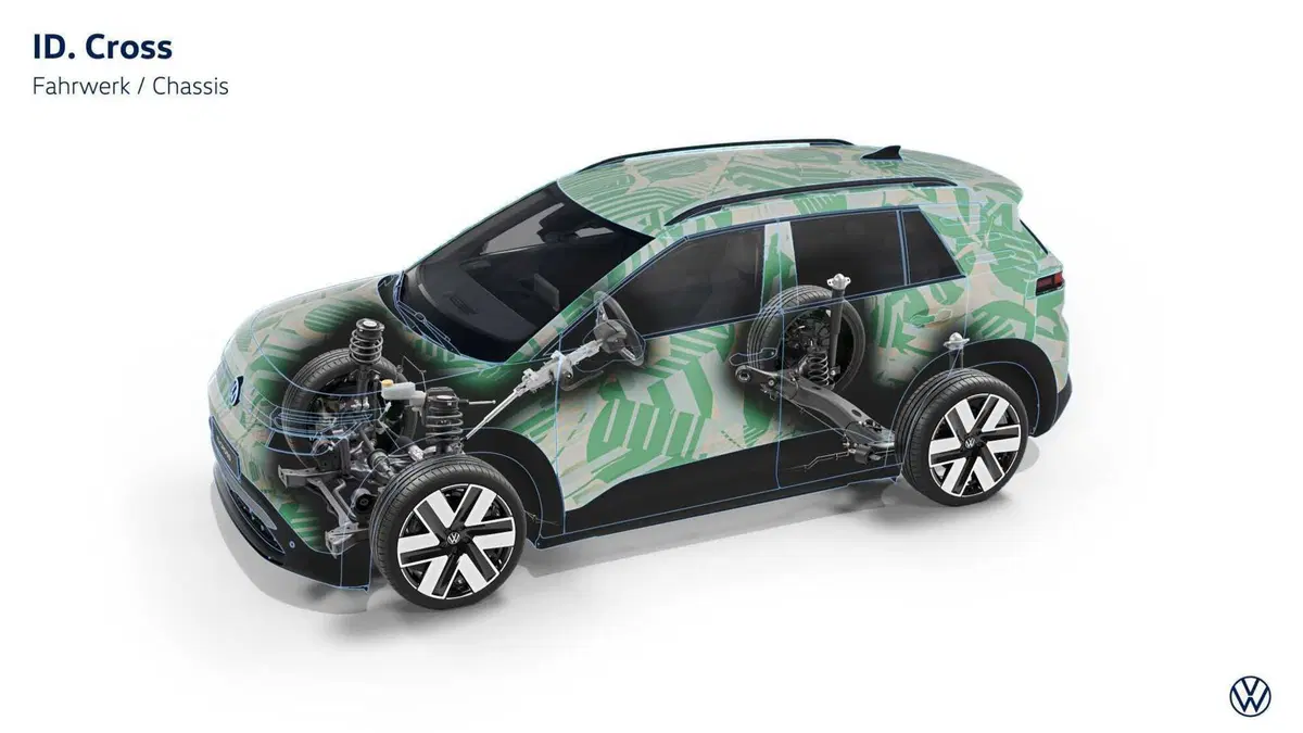 Volkswagen ID. Cross: il SUV elettrico compatto arriva su strada [VIDEO] (13)