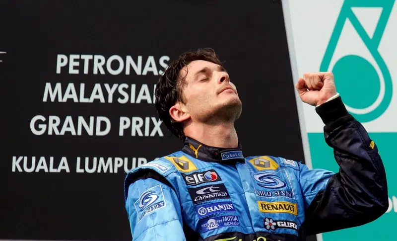Giancarlo Fisichella vince il GP della Malesia 2006