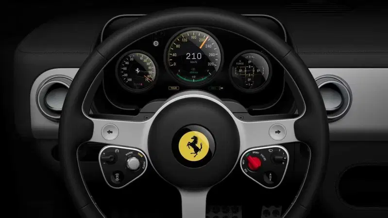 Volante Ferrari Luce